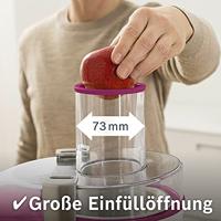 Bosch Haushalt Sapcentrifuge MES25C0 700 W Wit, Wijnrood - thumbnail