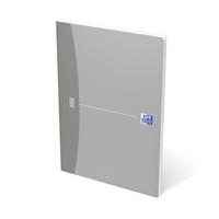 Oxford Office Essentials schrift, harde kaft, 192 bladzijden, ft A4, geruit 5 mm, geassorteerde kleuren - thumbnail