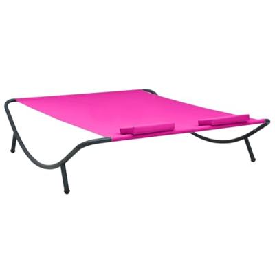 Loungebed stof roze