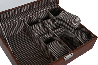 Juwelenkistje Home ESPRIT Bruin Kristal 26 x 20 x 9 cm