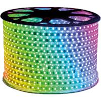 LED Strip RGB - Brinton Eco - 100 Meter - Aanpasbare Lichtkleur RGB - Waterdicht IP54 - SMD 5050 - thumbnail