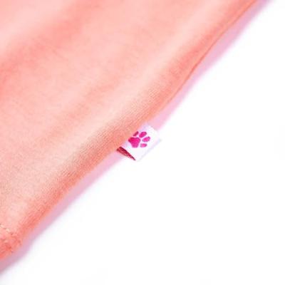 Kindershirt 92 neonkoraal Kindershirt 92 neonkoraal