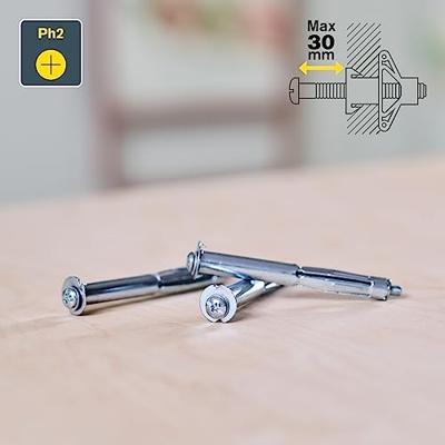 Metalen expansieankers voor gipsplaat - RAPID - Ø11 - 32-45mm - Verpakking van 10 - Maximale belasting 40 kg - 5001552 - thumbnail