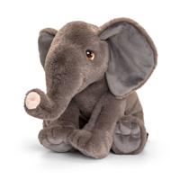 Keeleco Knuffel Olifant 35 cm - thumbnail