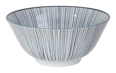 Japans porseleinen kom - Nippon Black - Tokyo Design Studio - 500ml - 15.2 x 6.7cm