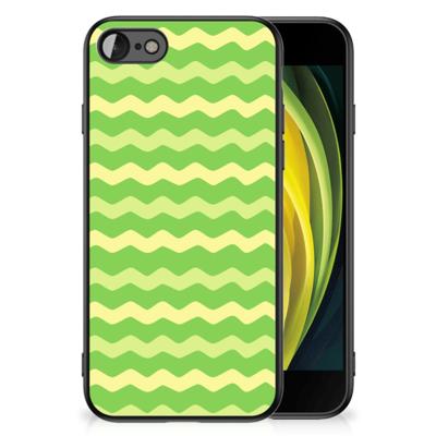 iPhone SE 2022 | SE 2020 | 7/8 Back Case Waves Green iPhone SE 2022 | SE 2020 | 7/8 Back Case Waves Green
