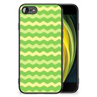iPhone SE 2022 | SE 2020 | 7/8 Back Case Waves Green - thumbnail