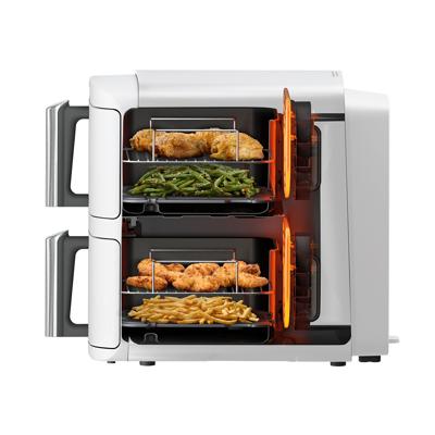 NINJA Airfryer - Double Stack XL SL400EUWH - 9,5L Capaciteit - 6 Kookprogramma's - Wit - 2470W