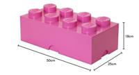 Room Copenhagen LEGO Storage Brick 8 Roze opbergdoos - thumbnail