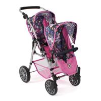 Tweeling Poppenwagen Twinny - Unicorn - thumbnail