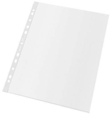 Esselte premium geperforeerde showtas, 100 % gerecycleerd, ft A4 maxi, 100 micron, pak van 100 stuks