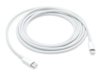 Apple USB-kabel USB 2.0 USB-C stekker, Apple Lightning stekker 2.00 m Wit MW2R3ZM/A - thumbnail