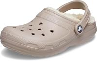 Crocs Classic Lined Pantoffel Mushroom/Bone M8W10 - thumbnail