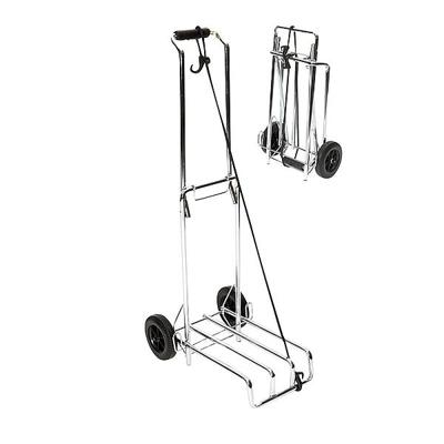 Bo-Camp Bagagetrolley Staal