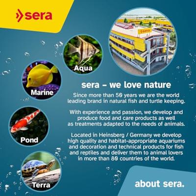 Sera Granugreen Nature 1L Voer voor Cichliden - Rijk aan Spirulina & Spinazie zonder Kunstmatige Toevoegingen