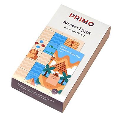 Primo Toys PRIMO007A-DE Cubetto STEM Coding Adventure Pack Ancient Egypt Uitbreidingsset Vanaf 3 jaar