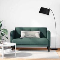 Loveseat Bank Donkergroen 111 cm Stof - thumbnail