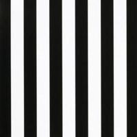 Cadeaupapier - Geschenkpapier - Black stripes on glossy white 30 cm - thumbnail