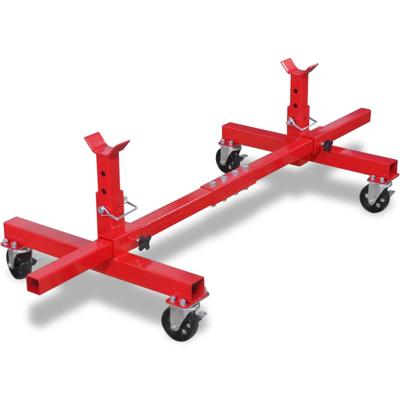 VidaXL Mobiele assteunpoot rood VidaXL Mobiele assteunpoot rood