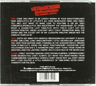 The Singles Collection (The London Years)