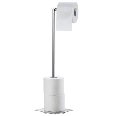 Reserverolhouder / Toiletrolhouder Smedbo Outline Lite Vierkant 14,5x17x61,5 cm RVS Gepolijst Smedbo
