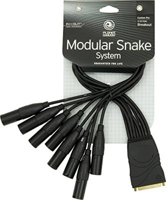 D&apos;Addario PW-XLRMB-01 DB25 Female - XLR Male Modulaire breakout-kabel