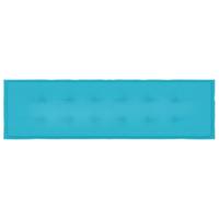Tuinbank Kussen Turquoise 180 x 50 x 4 cm Oxford stof - thumbnail