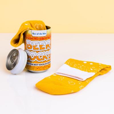 Bier Sokken - Grappige Heren Sokken Cadeau - Maat 40/46