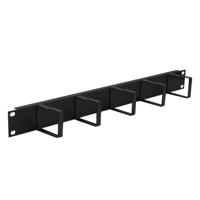 WP Rack WPN-ACM-101-B Rangeer Paneel Metaal 1 U - Zwart - thumbnail