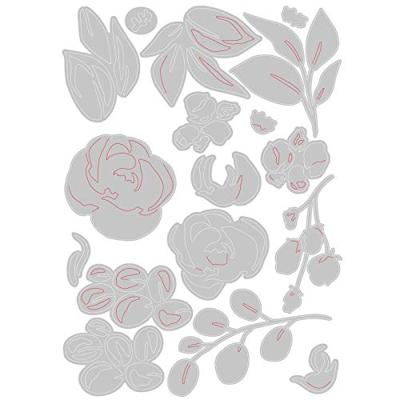 Sizzix • tim holtz thinlits die set bloom colorize 17pcs