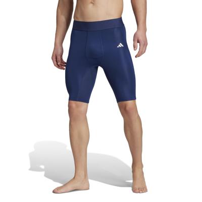 adidas Techfit Slidingbroekje Donkerblauw Wit Zwart