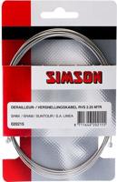 Simson Binnenkabel versnelling 2250 mm zilver - thumbnail