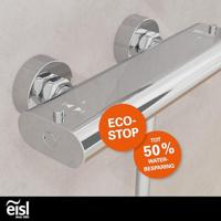 EISL douchemengkraan carneo thermostatisch chroomkleurig - thumbnail