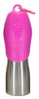 KONG H2O DRINKFLES RVS ROZE 740 ML - thumbnail