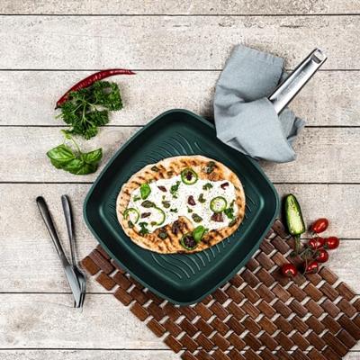 Westinghouse Grillpan Performance Gracious Green 28 x 28 cm - standaard anti-aanbaklaag