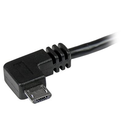 StarTech.com Micro-USB kabel met rechts haakse connectors - M/M - 1m