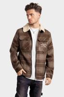 Quotrell Lugano Vest Heren Bruin/Wit - Maat XL - Kleur: WitBruin | Soccerfanshop - thumbnail