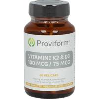 Vitamine K2 100 mcg & D3 75 mcg - thumbnail
