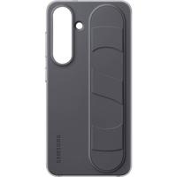 Samsung Galaxy S25 Standing Grip Case Telefoonhoesje Zwart - thumbnail
