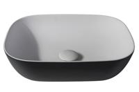 Solid surface waskom Maud antraciet EXT - thumbnail