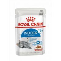 Royal Canin Indoor 7+ Sterilised in gravy natvoer kat (85 g) 1 doos (12 x 85 g) - thumbnail