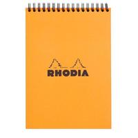 Spiraalblok rhodia a5 lijn 160pag 80gr or | 5 stuks - thumbnail