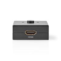Nedis HDMI-Switch | 3 poort | 1 x HDMI Input / 2x HDMI Input | 1x HDMI Output / 2x HDMI Output | 1 stuks - VSWI3482AT VSWI3482AT - thumbnail