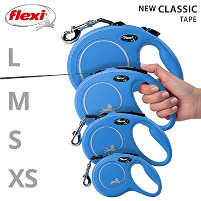 Hondenriem Flexi New Classic 5m Blauw Maat L - thumbnail