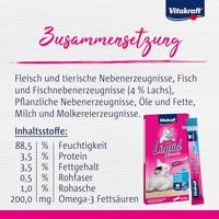 Kat Cat-Liquid snack zalm & omega 6 stuks Gebr. de Boon Vitakraft - Vitakraft - thumbnail