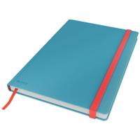 Leitz Cosy notitieboek met harde kaft, voor ft B5, gelijnd, blauw - thumbnail