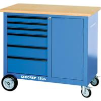 Gedore 1814958 1504 0321 - werkbank op wielen met 6 laden (b x h x d) 1100 x 985 x 550 mm - thumbnail