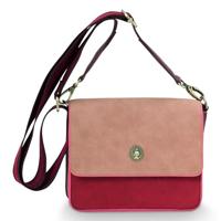 Pip Studio Fenna Schoudertas Klein Uni Rood - thumbnail