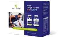 Vitakruid Multi Dag & Nacht Man Sport 100% Vegan 2 x 90 - thumbnail