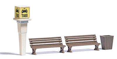 Busch 2020 7763 H0 taxistandplaats West-Duitsland Kant-en-klaar model